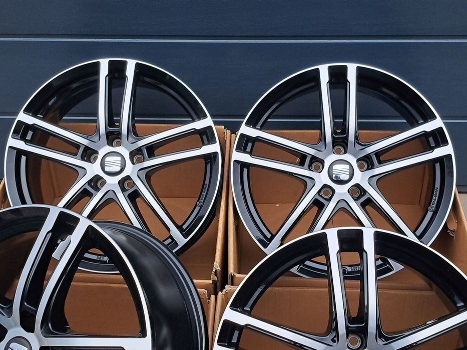 Alufelgi SEAT 19 5x112 Leon Exeo Altea Toledo Freetrack Ateca ET49 DEZENT