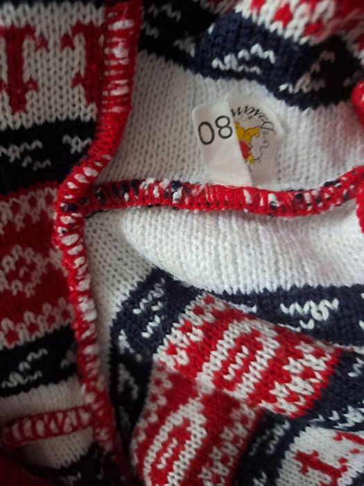 Sweterki bliźniacze rozm. 80