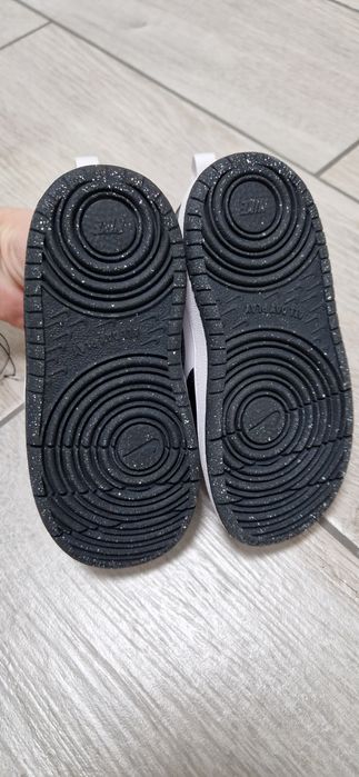 Nike Court Borough Low sportowe buty biało czarne