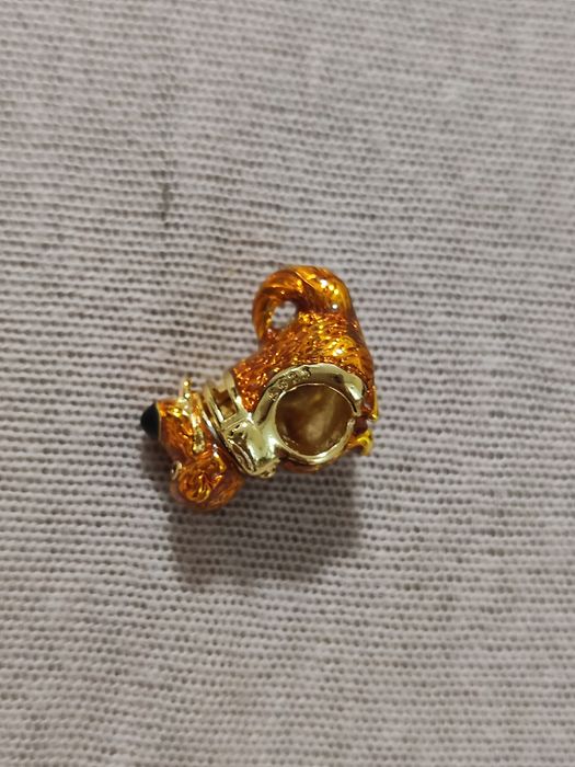 Zawieszka pies Odlot As golden retriever S925 charm's