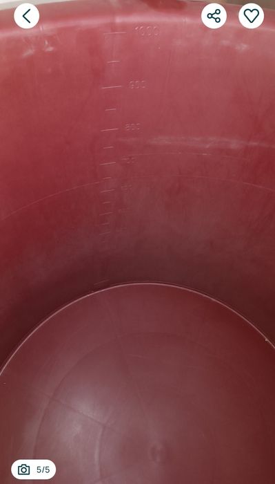 Dorna vinho/vindima 1000L NOVA