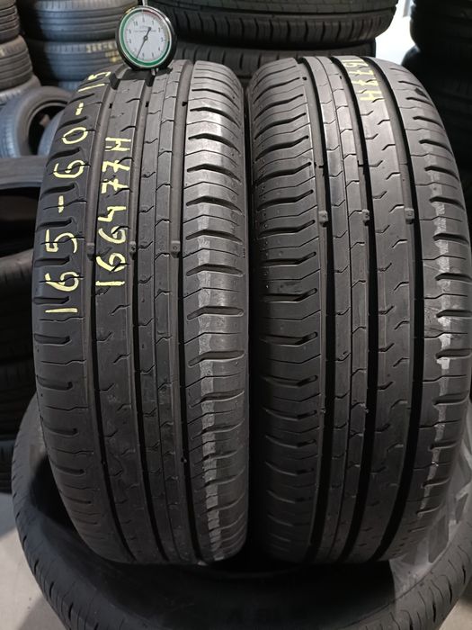 165/60R15 Continental ContiEcoContact 5 z 2016r 6.5mm jak nowe
