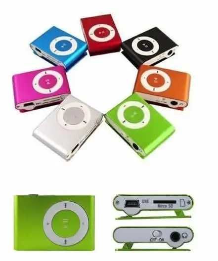 MP3 плеер  на клипсе