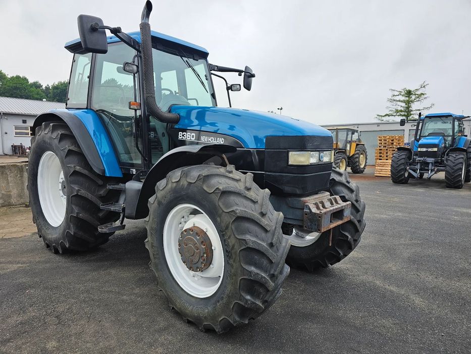 New Holland 8360  z Niemiec, pneumatyka, 136KM stan bardzo dobry