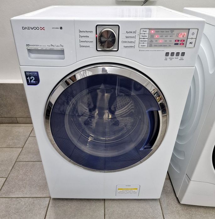 Пральна/стиральная/ машина DAEWOO 9/7 KG з Сушкою