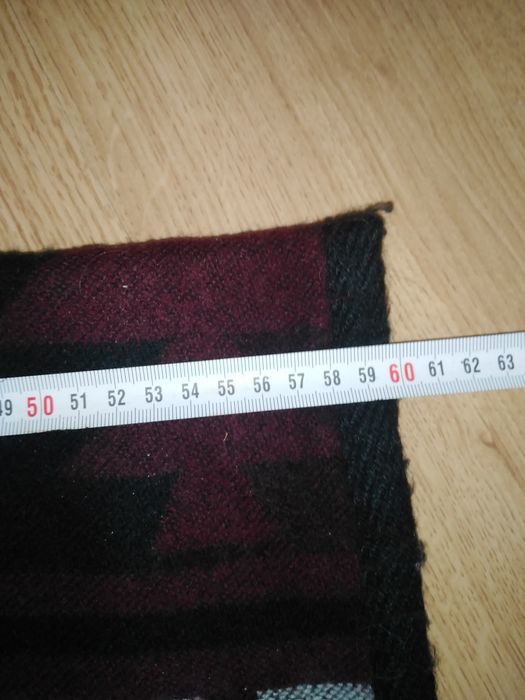 Narzuta peleryna ponczo damska etniczne wzory jesienna wiosenna