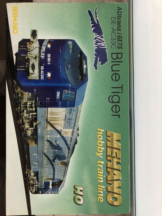 Locomotiva Blue Tiger, escala H0 para DCC