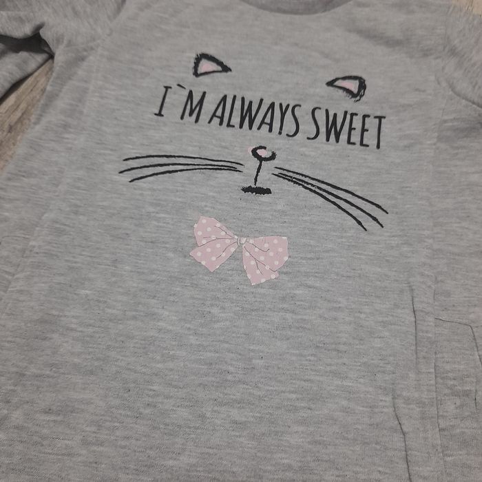 Szara tunika 110 cm Lupilu