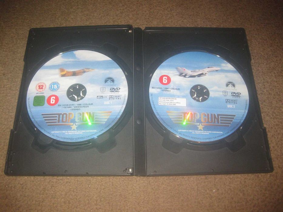 "Top Gun - Ases Indomáveis" com Tom Cruise/Edição Especial com 2 DVDs!