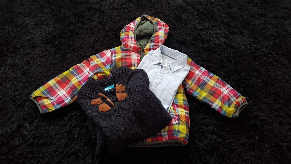 Casaco impermiavel  reversível