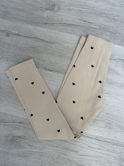 Legginsy spodnie H&M r.134 ocieplane