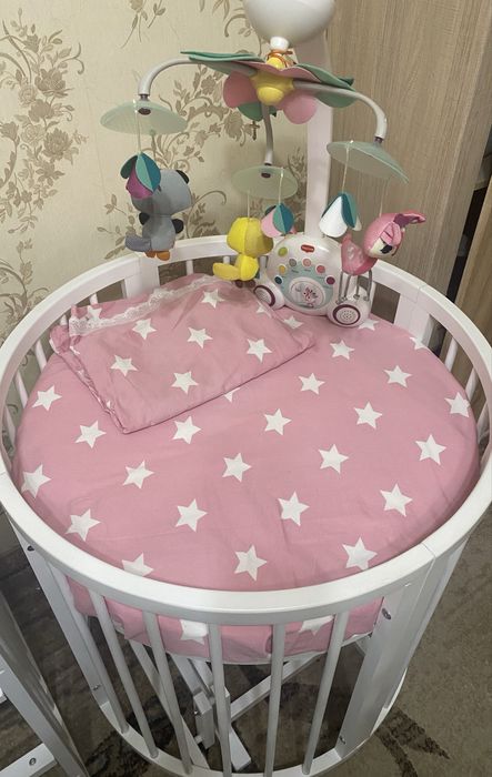 Кроватка детская  трансформер 7 в 1.