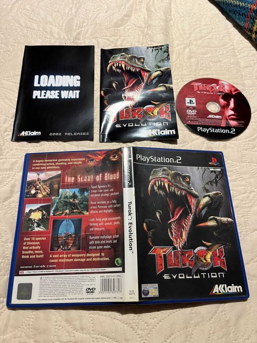[Playstation 2] Vendo jogo Turok Evolution completo