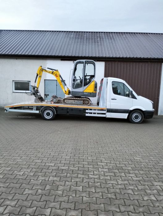 Usługi auto laweta/ minikoparka