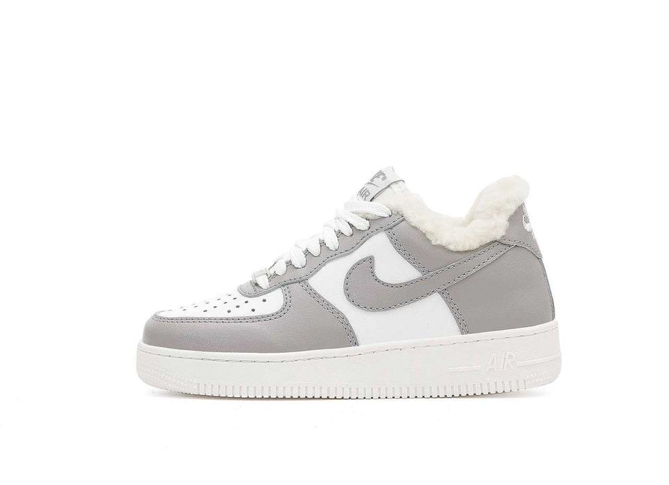 Зимние кроссовки Nike Air Force 1 Low Winter Fur зимові кросівки найк