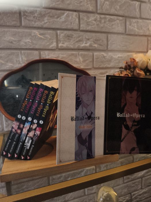 Ballad Opera manga komplet tom 1-5 plus 2 booklet