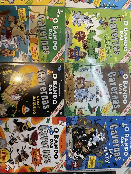 Livros Bando das Cavernas