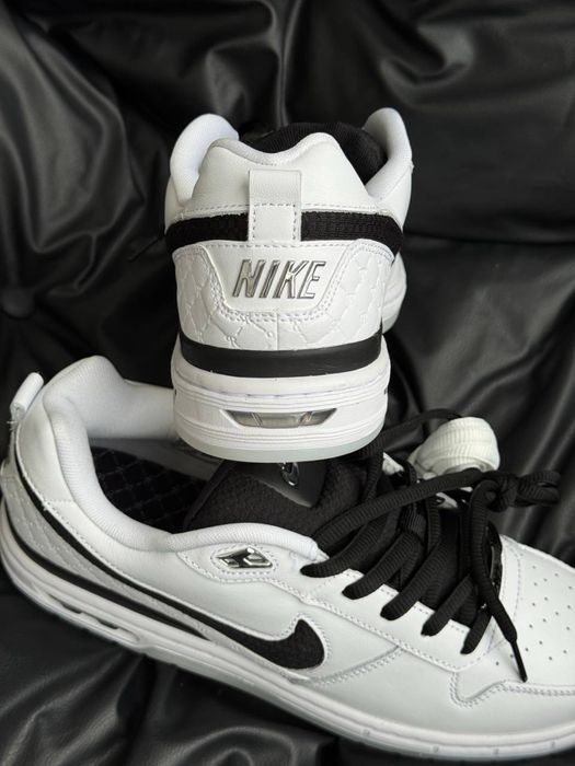 Оригинал Nike SB Paul Rodriguez Air Zoom White Black (HQ6828 100) кожание сб данк мужские найк
