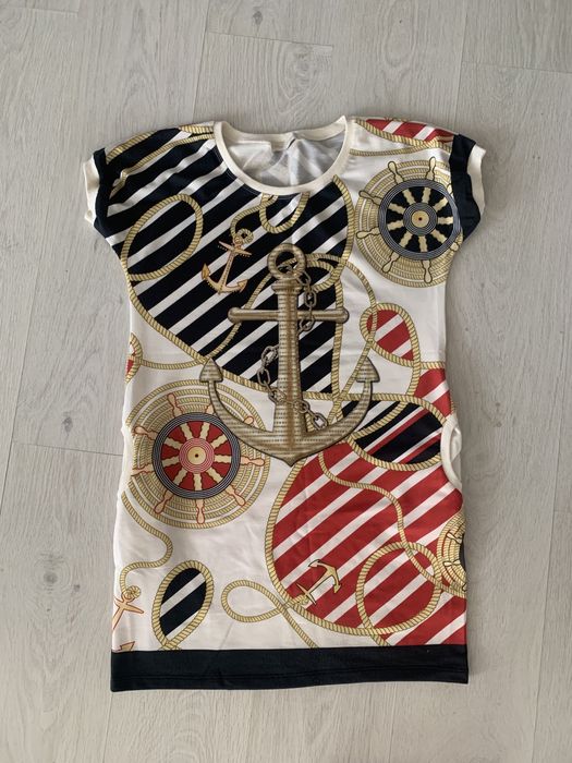 Платье трикотажное туника