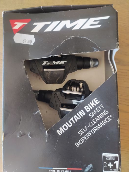 Pedais de encaixe para BTT