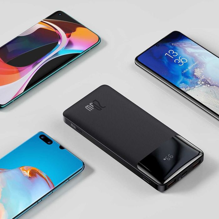 Power Bank Baseus Bipow Digital Display 10000mAh 20W (PPDML-L01) Повербанк Новий з гарантією
