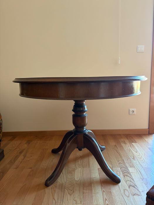 Conjunto de Jantar em Madeira - Seis Cadeiras (6) + Mesa