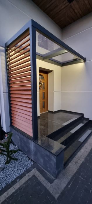 Zadaszenia tarasów, altanki wolnostojące aluminiowe i drewniane