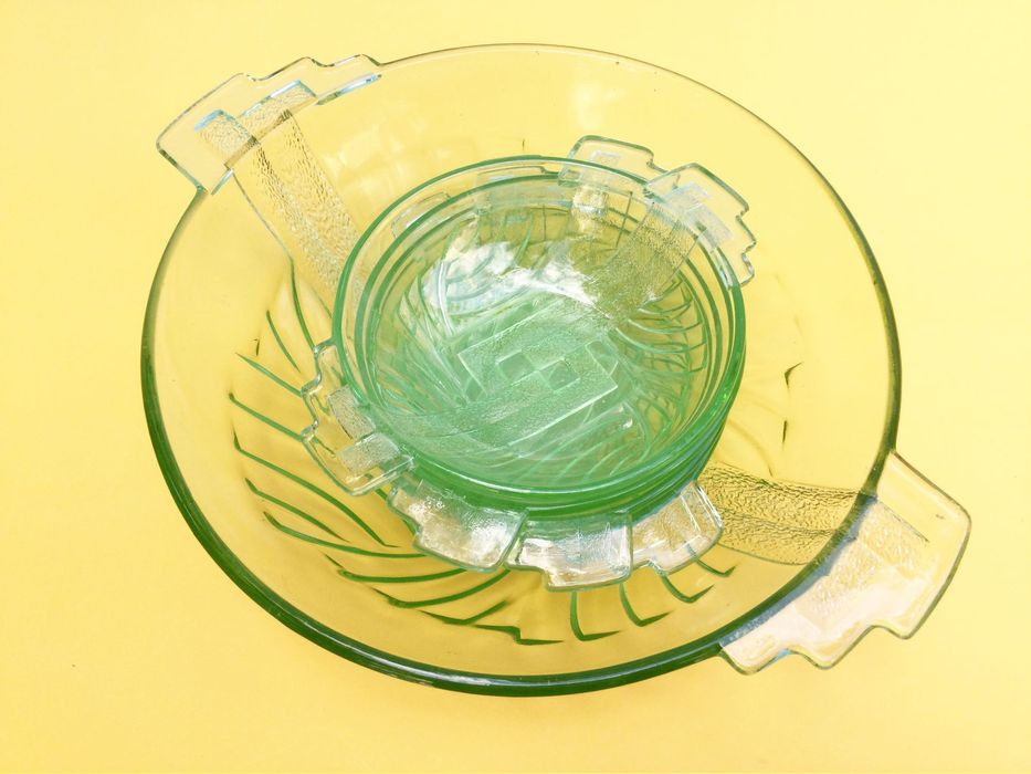 Conjunto de 7 Taças de Sobremesa Art Déco | Áustria anos 30