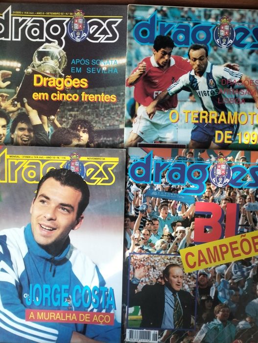 Antigas Revistas Dragões FC Porto