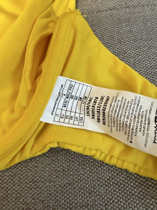 жіночий жовтий купальник calzedonia L