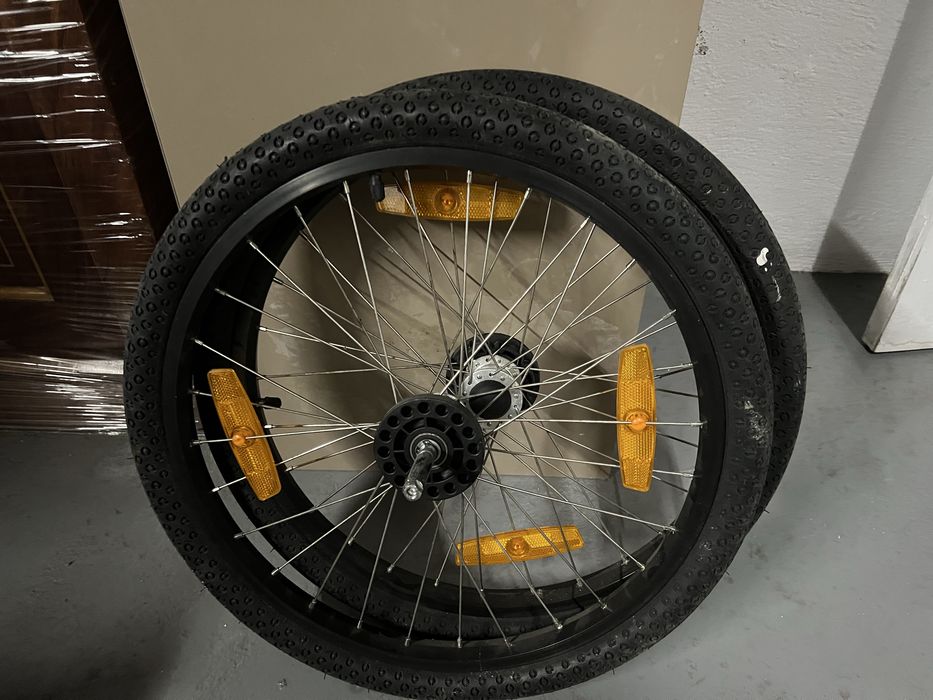 Carrinho/reboque de bicicleta crianca
