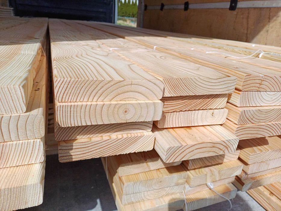 Boazeria deska tarasowa podłogowa elewacyjna szalówka półbal podbitka