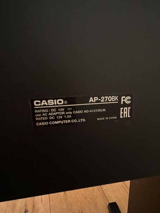 Pianino Casio AP-270 BK Celviano