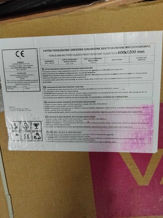 Płytki Gresowe 120x60x1 cm