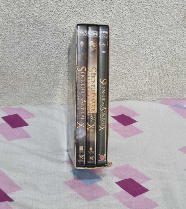 3 DVDS O Senhor dos Aneis