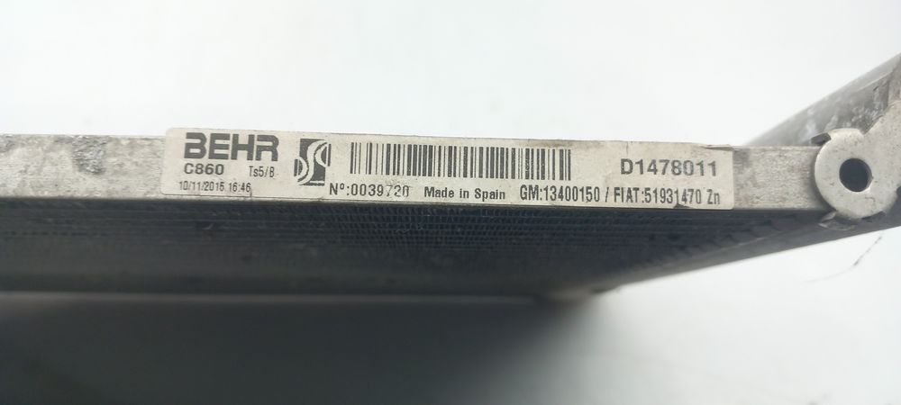 Radiador AC OPEL Adam (M13)