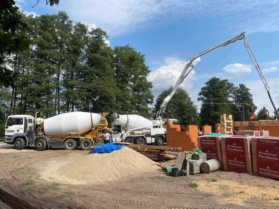 Betoniarnia, Beton towarowy,  półsuchy, suchy, chudziak, stabilizacja.