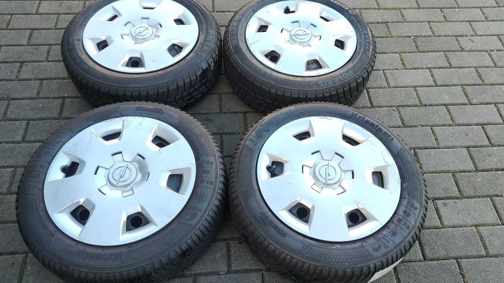 Koła Zimowe Opel Meriva Corsa 185/60/15 Barum Kleber 4x100 MB