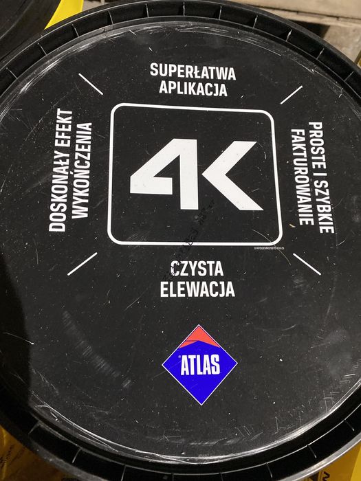 Tynk silikonowy Atlas Gemini R