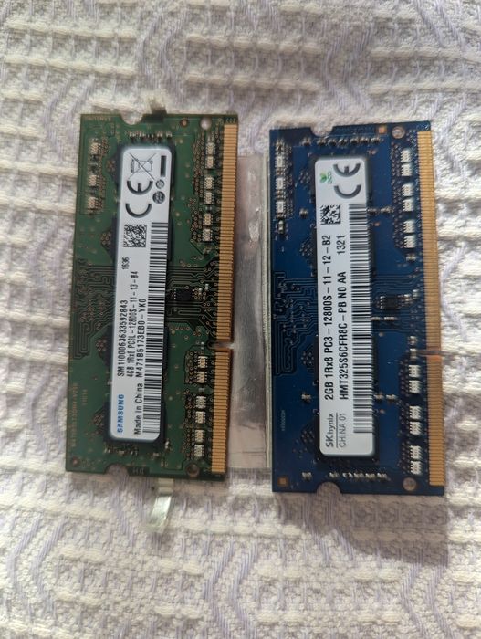 Память для ноутбука ddr3 4gb/2gb