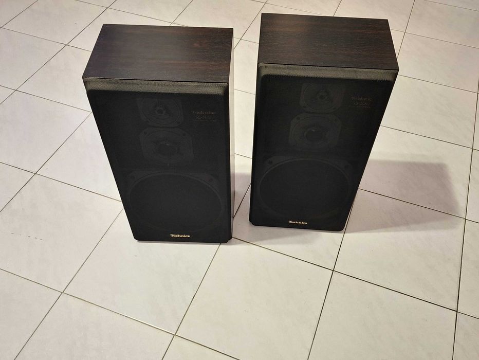 Colunas de som vintage Technics SB-3650 - 3 vias - 140w - 8 Ohms