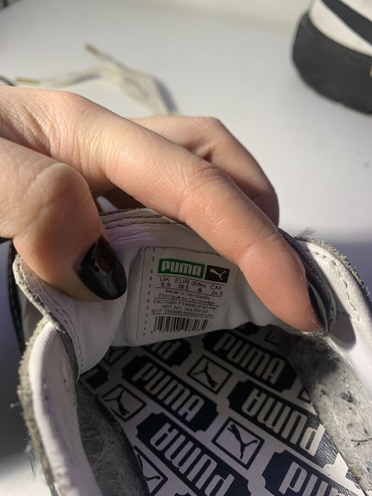 Puma Basket Białe Buty