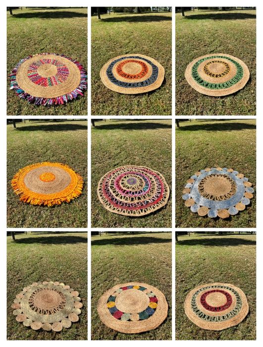 Tapetes coloridos artigos novos