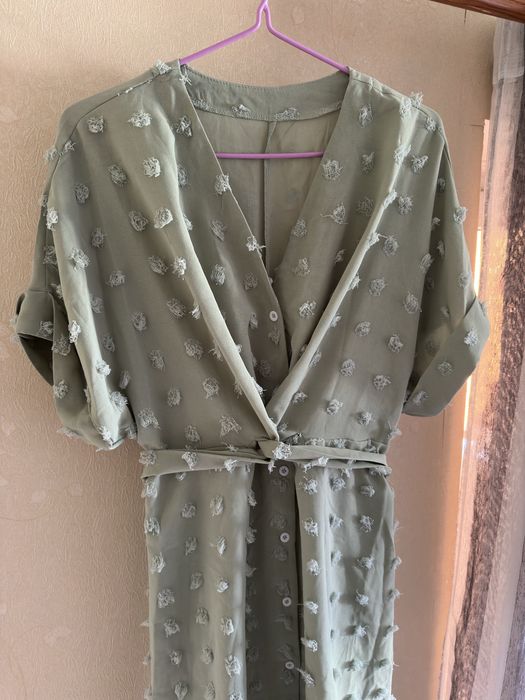 Сукня оливкова Shein ХЛ