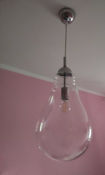 Lampa wisząca żarówka Edisona