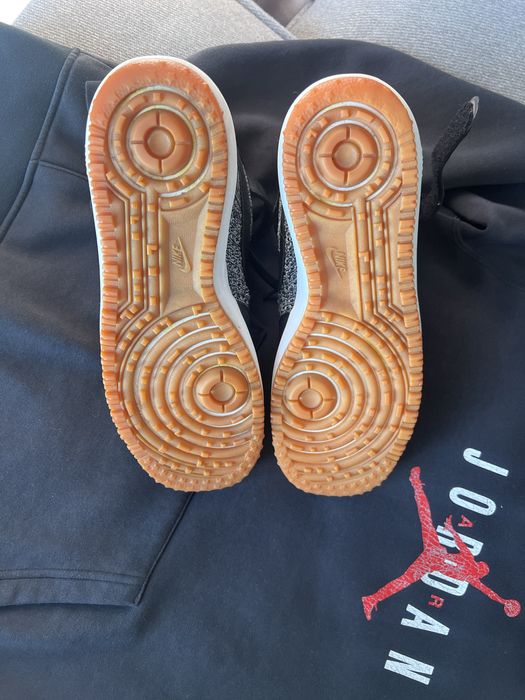 Чоловічі кросівки Nike Lunar Force 1 Flyknit Workboot Black/White/Grey