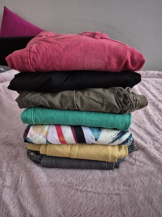 Spodnie ciążowe zestaw