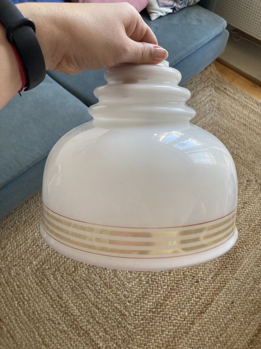 Lampa klosz prl vintage prl retro