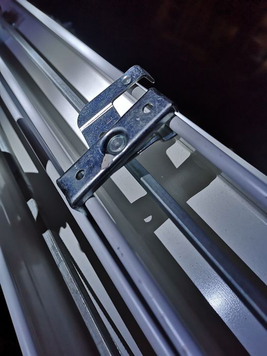 Żaluzje okienne białe, 182x230 cm. 3 sztuki