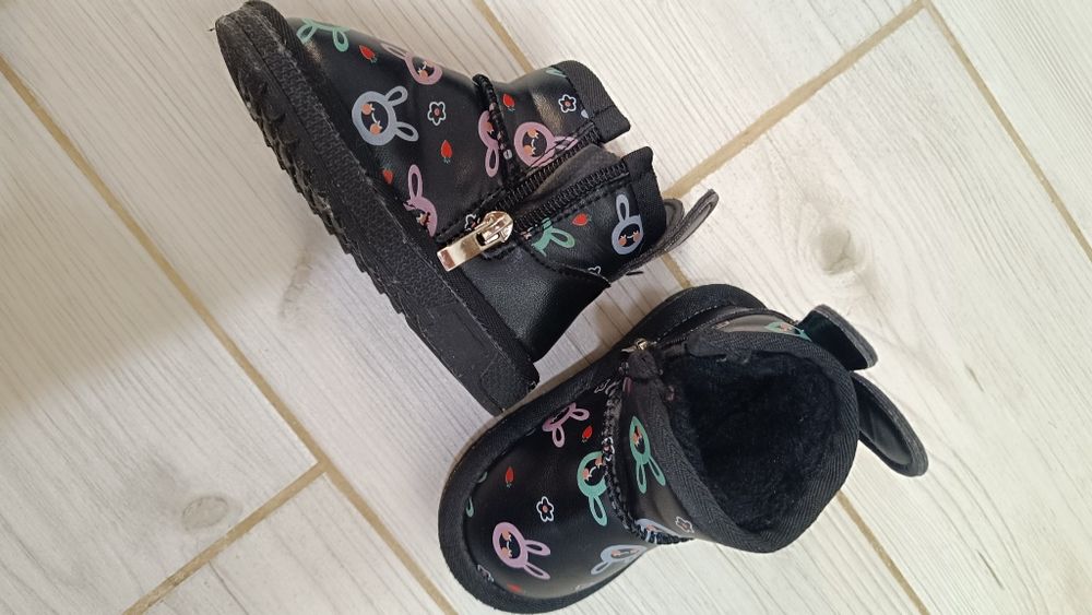 Дитячі зимові чобітки для дівчинки 21 розмір